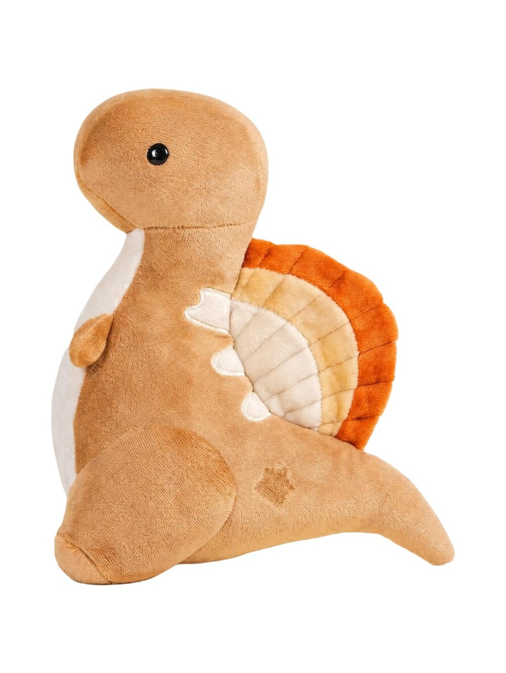 Plush Dino Duo in Tan and Cream – Cute Stuffed Dinosaurs - Picture 7 of 12